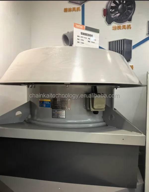 Smoke Exhaust Roof Fan, DWT-II-3, Axial, Stainless, Steel - view 4
