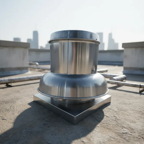 Smoke Roof Exhaust Fan, Aluminum, 500mm/800mm - view 6