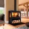 Smokeless Wood Burning Fireplace, Steel Plate, wood fireplace - view 5