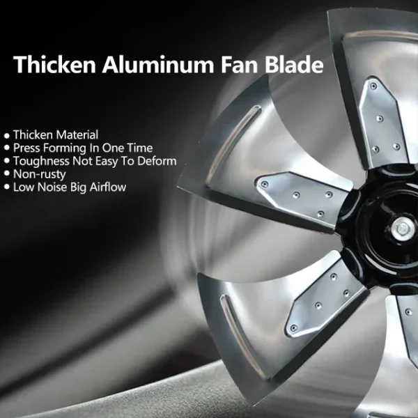 Smoking Room Exhaust Fan, 380, Axial - view 4