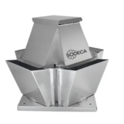 Sodeca Smoke Extract Fan, 400C, 2h, Stainless, Steel