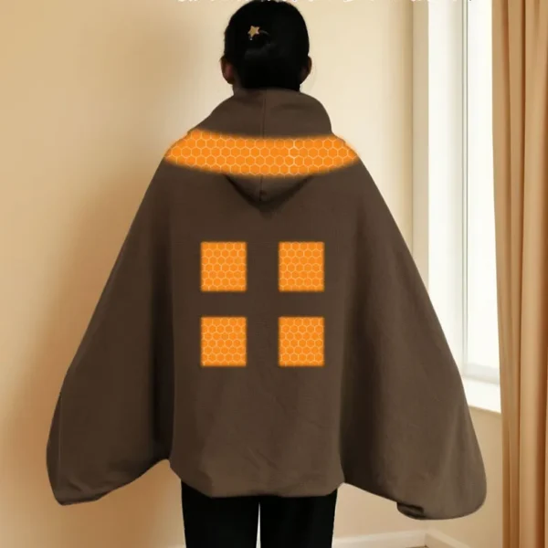 Soft Knit Electric Blanket, Portable, AC 110V, 12v 1.4A - view 3