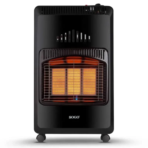 Sogo Infrared Ceramic Heater, 1600W/2800W/4200W, Portable