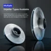Sol Closed Centrifugal Impeller, Stainless, Steel - view 4