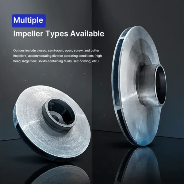 Sol Closed Centrifugal Impeller, Stainless, Steel - view 4