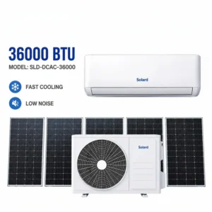 Solar Air Conditioner, 80-380V, 110-240V, 36000BTU, 3HP