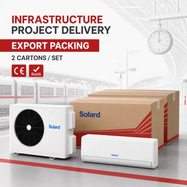 Solar Air Conditioner, 80-380V, 110-240V, 36000BTU, 3HP - view 6