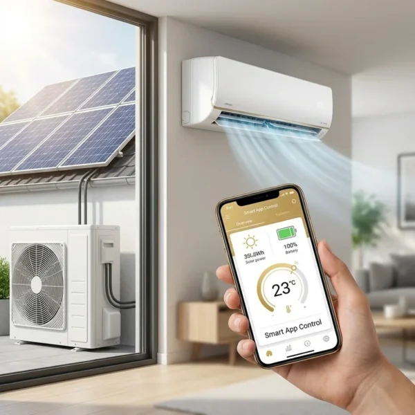 Solar Air Conditioner, WIFI, 12000, BTU, 48V - view 3