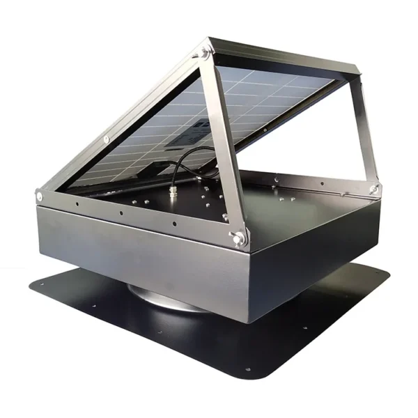 Solar Attic Exhaust Fan, 14", Roof - view 2