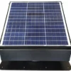 Solar Attic Exhaust Fan, 14", Roof - view 3