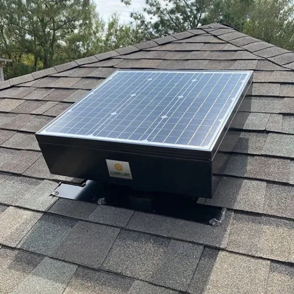 Solar Attic Fan, 3210, CFM, Roof