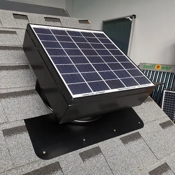 Solar Attic Fan, 3210, CFM, Roof - view 4