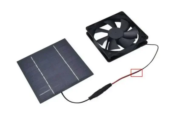 Solar Attic Greenhouse Ventilator, Roof, 20W - view 6
