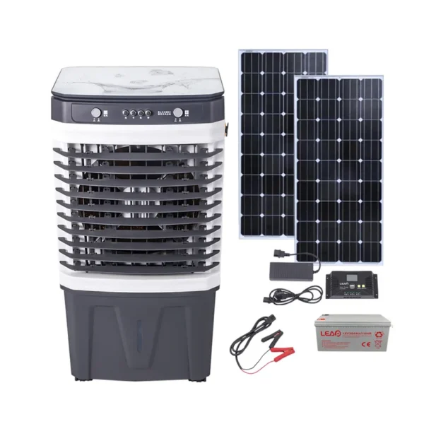 Solar Energy Air Cooler, Portable, 30L