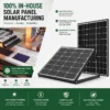 Solar Exhaust Fan, 24V, Wall - view 3