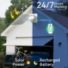 Solar Exhaust Fan, 25W, 4A, Brushless, Waterproof - view 3