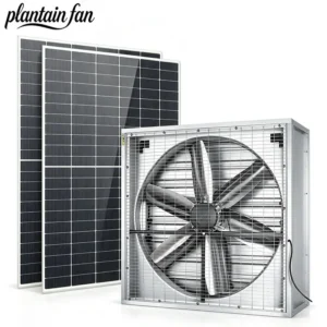 Solar Exhaust Fan, Wall, 36 V