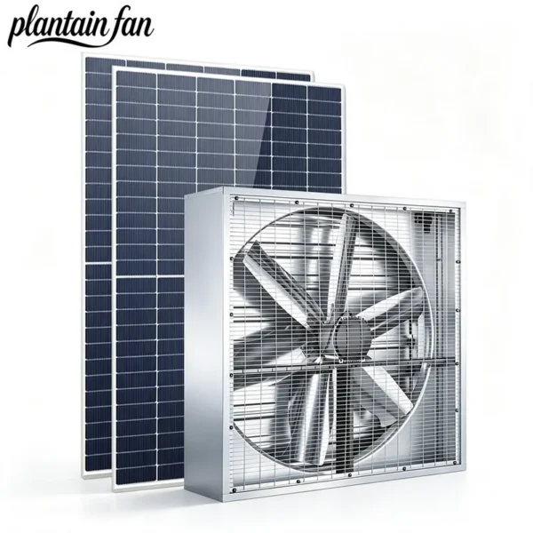 Solar Exhaust Fan, Wall, 36 V