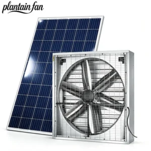 Solar Exhaust Fan, Wall, 36 V