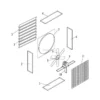 Solar Exhaust Fan, Wall, 36 V - view 4