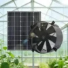 Solar Exhaust Fan, Waterproof, Wall