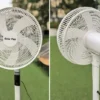 Solar Fan, 35h, 16inch, USB, LED - view 3