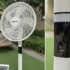 Solar Fan, 35h, 16inch, USB, LED - view 4