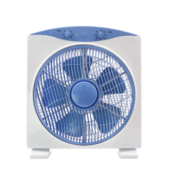 Solar Powered Box Fan, Portable, Electric, Plastic - view 3