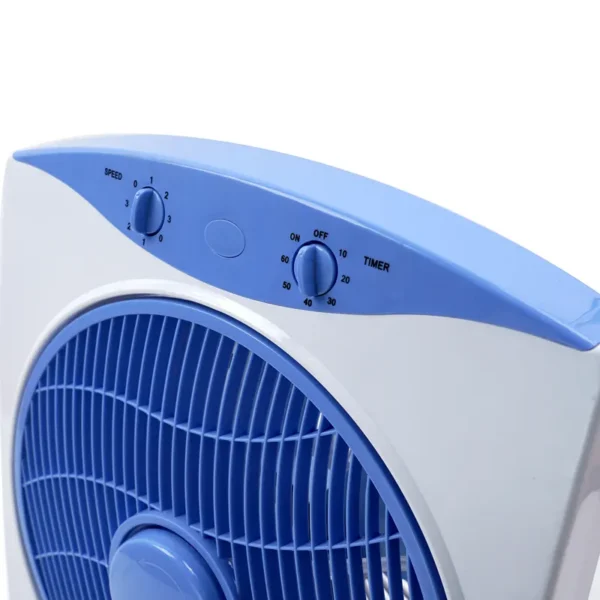 Solar Powered Box Fan, Portable, Electric, Plastic - view 6