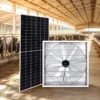 Solar Powered Exhaust Fan, 1110W, Wall, Axial