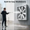Solar Powered Exhaust Fan, 1110W, Wall, Axial - view 5