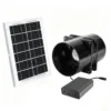 Solar Powered Exhaust Fan, 15W, 10000mAh, 2600RPM, 10ft - view 3