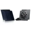 Solar Powered Exhaust Fan, Wall, DIY, USB