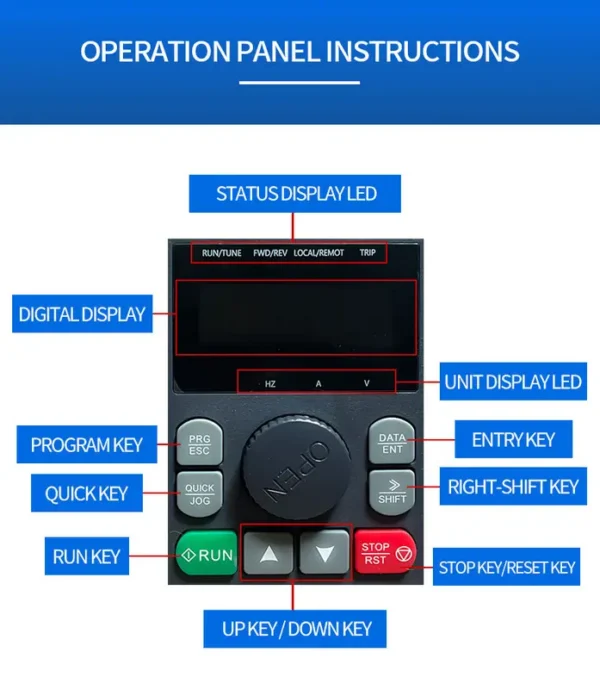 Solar Pump, XLY710, Inverter, 11KW-22KW, MPPT - view 4