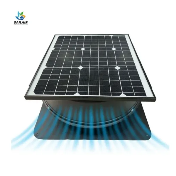 Solar Roof Exhaust Fan, 35W, 2200 - 2500 m³ - view 2