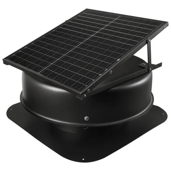 Solar Roof Exhaust Fan, 50W, D0100X385C2