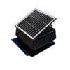 Solar Roof Exhaust Fan, Aluminum, 220V