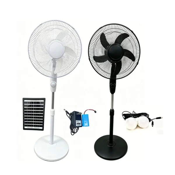 Solar Stand Fan, 12V, Plastic - view 3