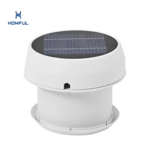 Solar Ventilation Fan, HOMFUL, ABS, Roof