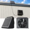 Solar Wall Exhaust Fan, 65W, Dc 24V, 1104CFM