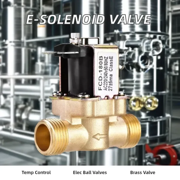 Solenoid Valve, 12V, 24V, 220V, FCD-180B - view 6