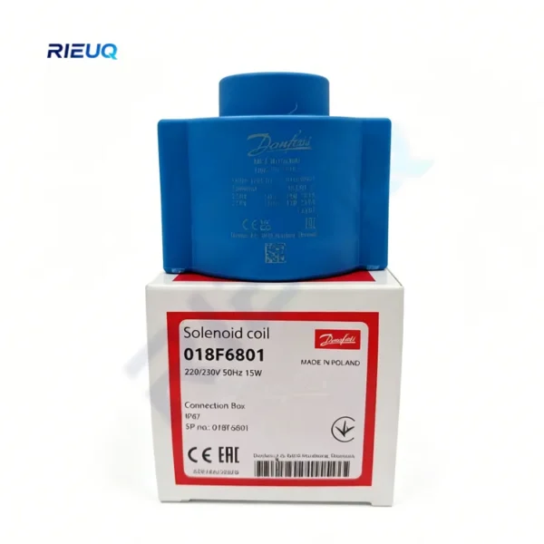 Solenoid Valve, 15W, 018F6801, 220/230V, BG230AS