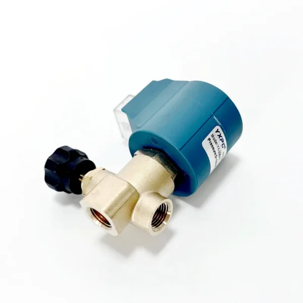 Solenoid Valve, AC220V, DC24v, 15BAR, Brass - view 3