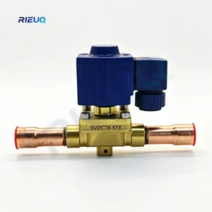 Solenoid Valve, SVDC78-5TE, 5/8ODF, Copper