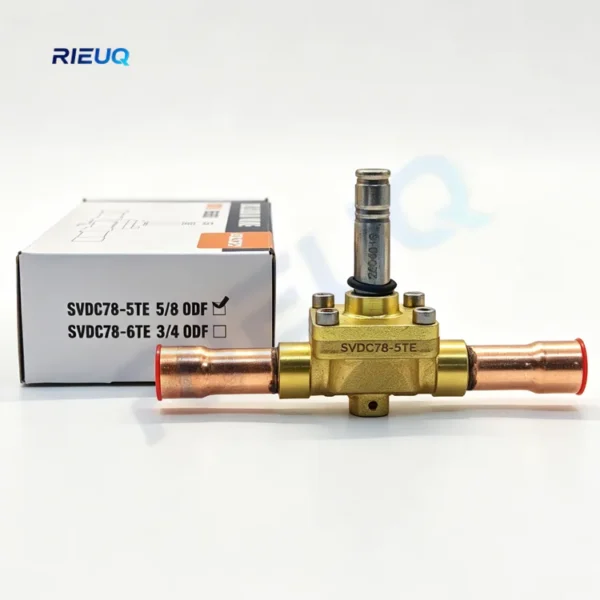 Solenoid Valve, SVDC78-5TE, 5/8ODF, Copper - view 3