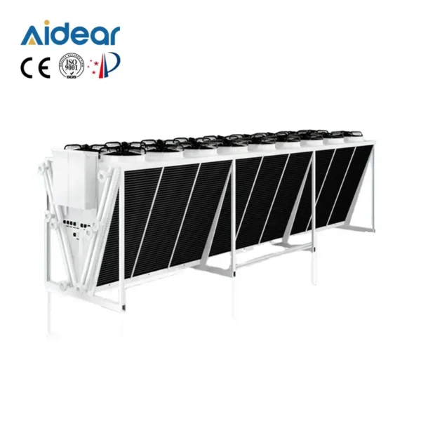 Solution Adiabatic Dry Cooler, V-TYPE, 220, Condensation unit