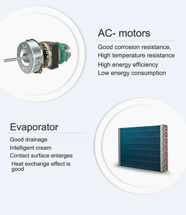 Source Pool Heat Pump, JIADELE, R32, Solar, Stainless - view 3