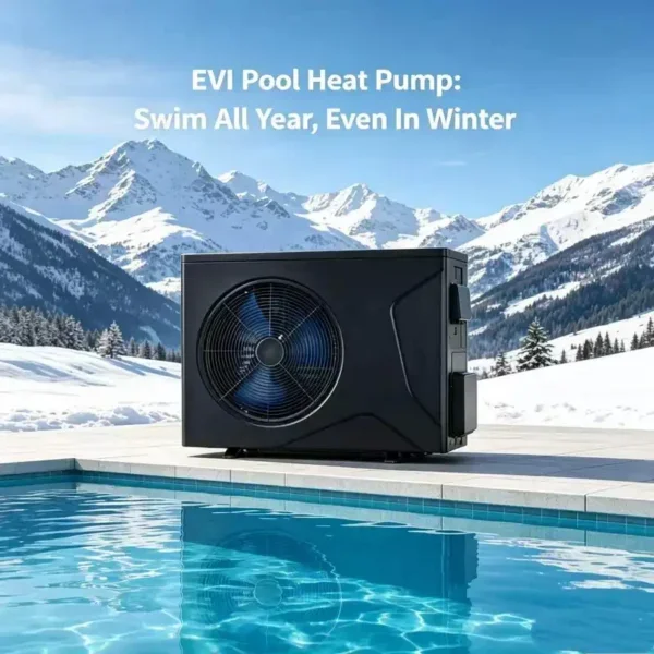 Source Pool Heat Pump, R32, CO2