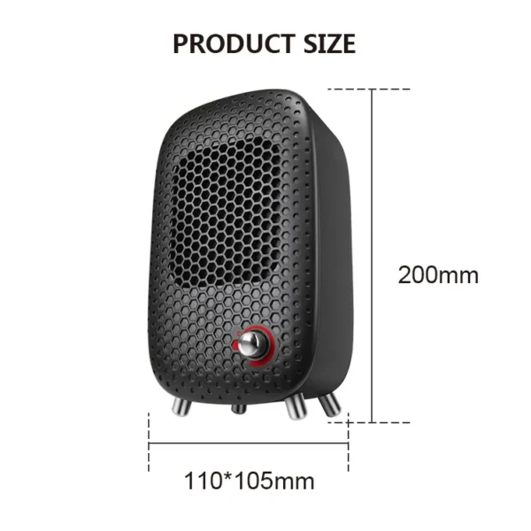 Space Desktop Fan, Portable, 500 - view 3