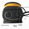 Space Electric Fan, 3KW, Portable, PTC - view 4